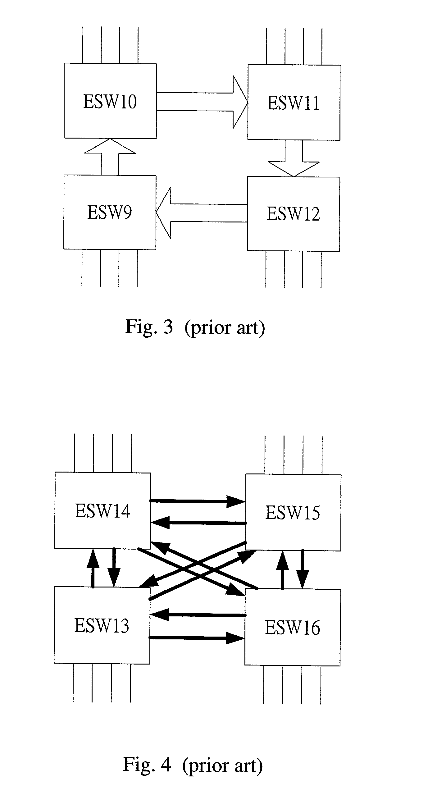 System and method of stacking network switches