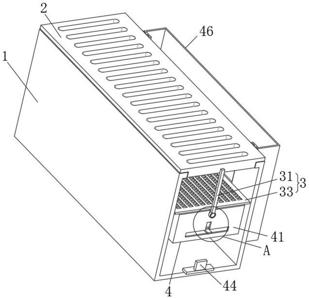 Urban rainwater filtering and collecting device