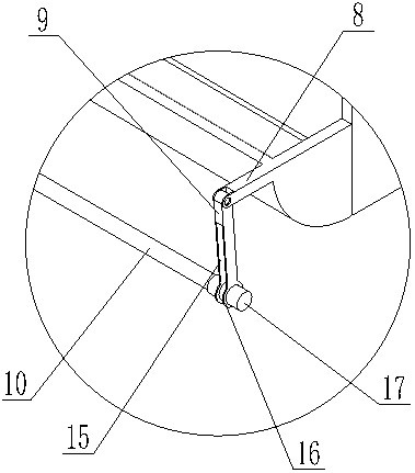 House building construction concrete flattening device and using method thereof