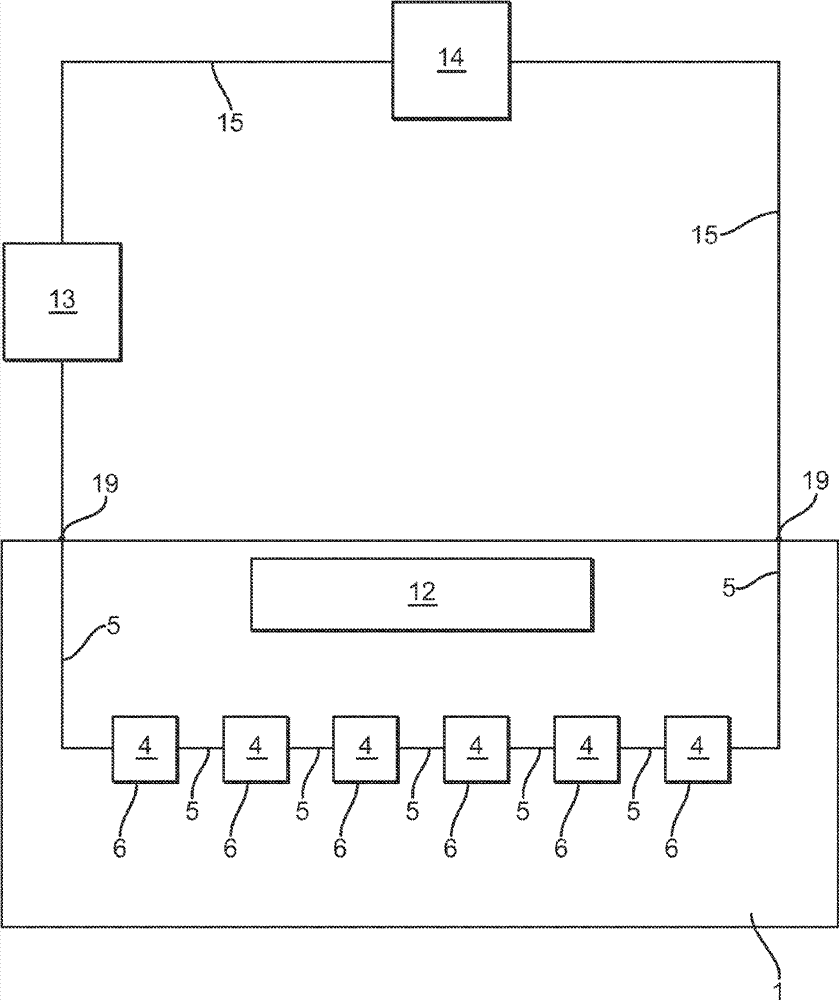 High-current battery system and method for controlling a high-current battery system