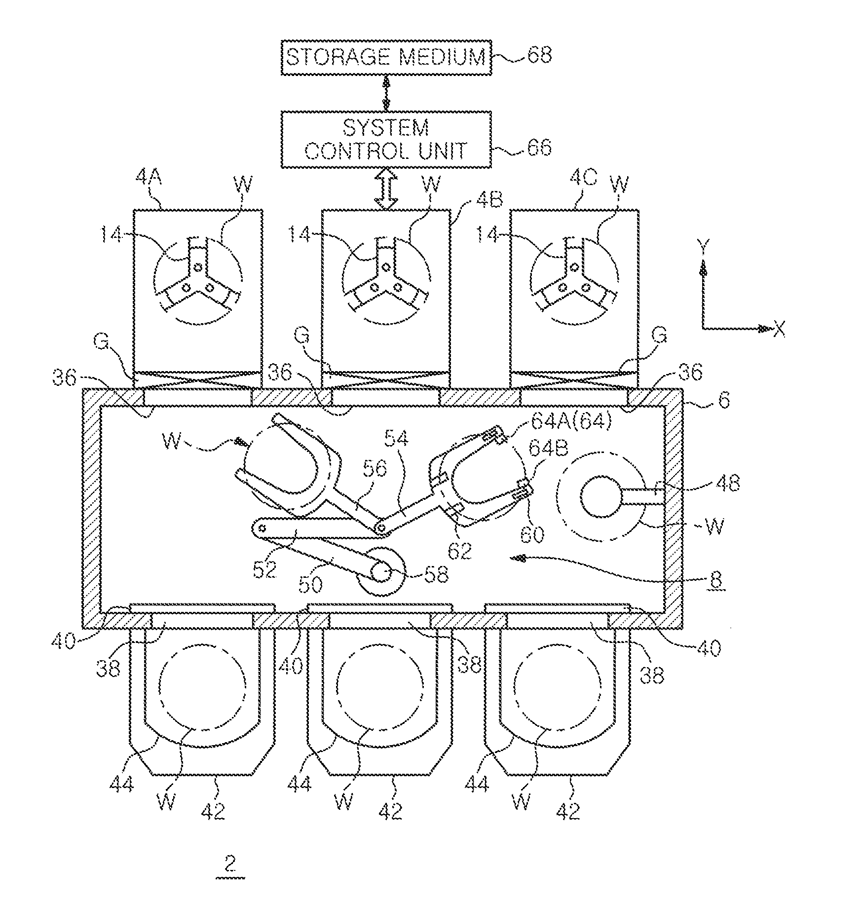 Method for positioning a transfer unit, method for calculating positional deviation amount of an object to be processed, and method for correcting teaching data of the transfer unit