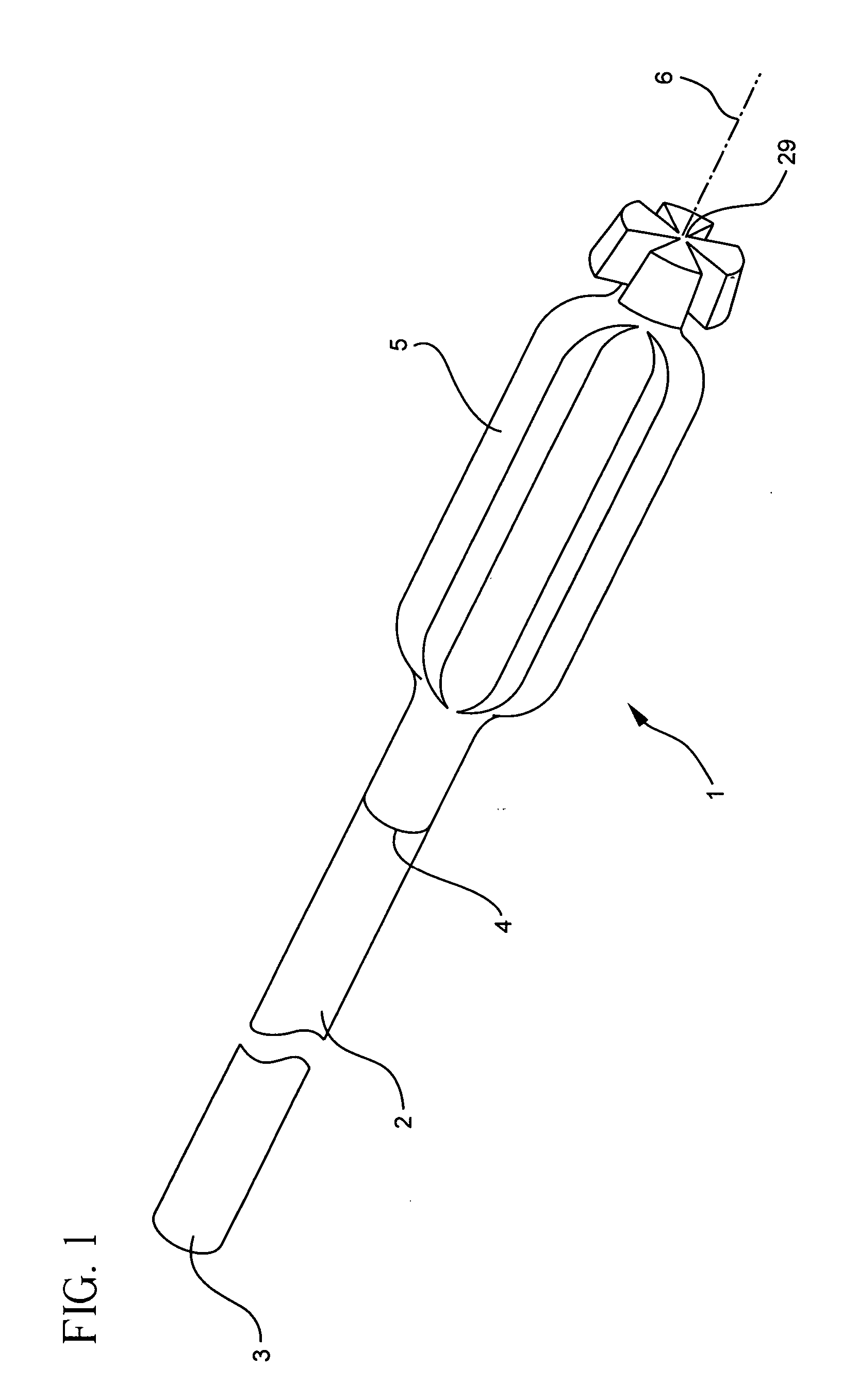 Apparatus and method for using a surgical instrument with an expandable sponge