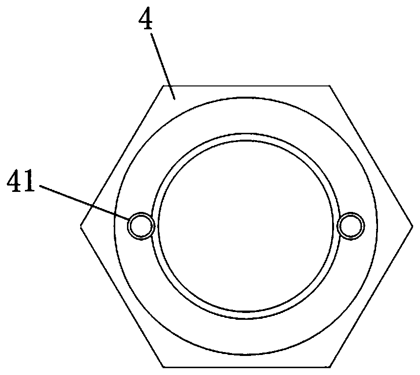 Double-nut same-diameter forward and reverse bidirectional compound thread anti-loosening anti-theft self-locking bolt