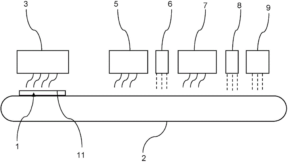 Method for coating a building panel and a building panel