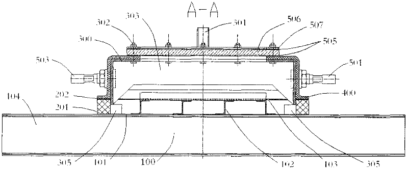 A vacuum loading device and its test method