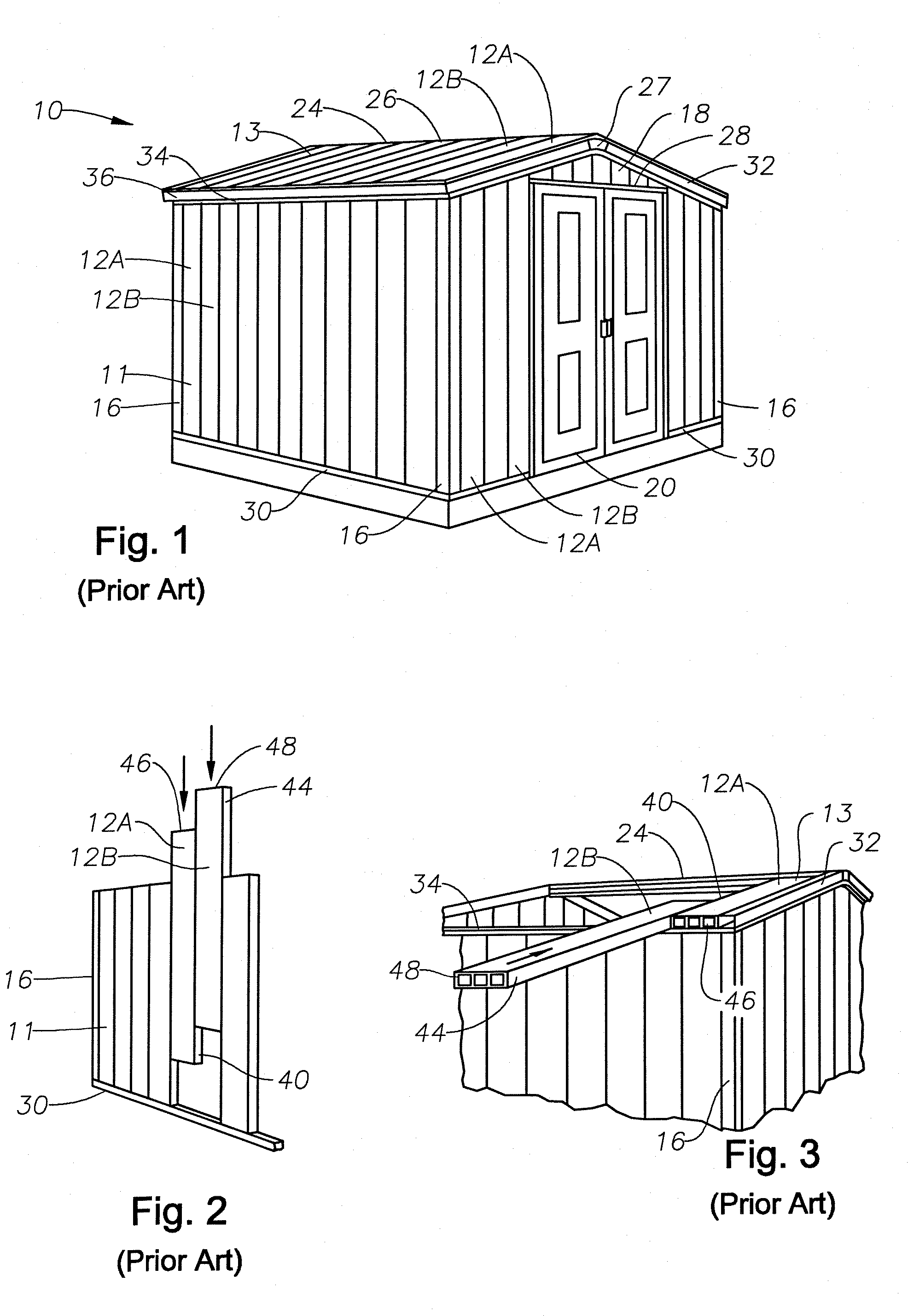 Method and system for a modular building structure