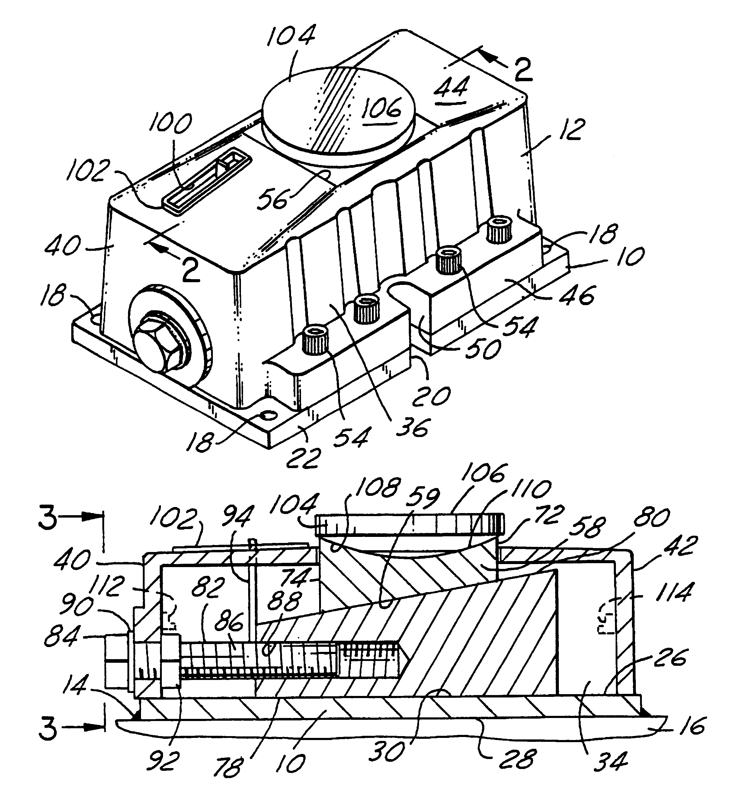 Machine leveler