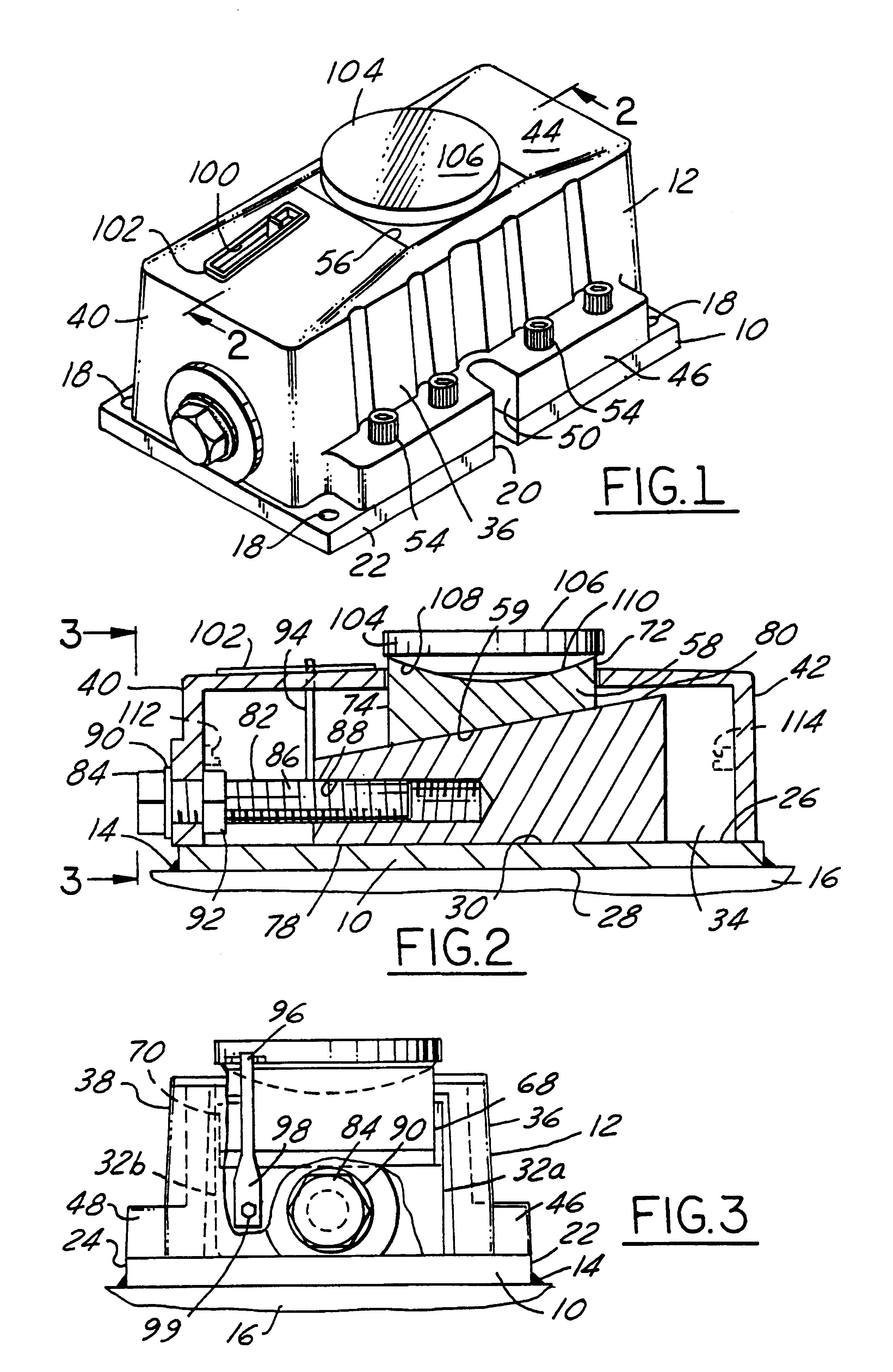 Machine leveler