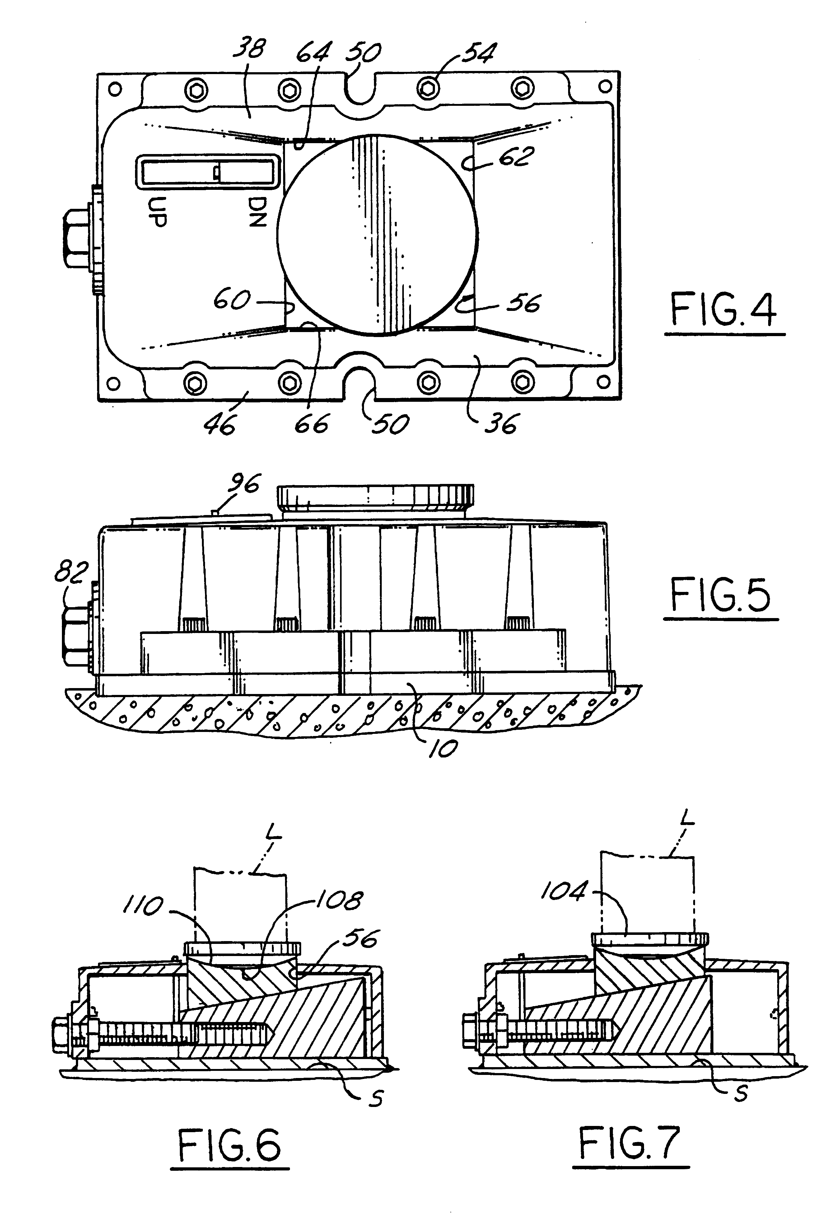 Machine leveler