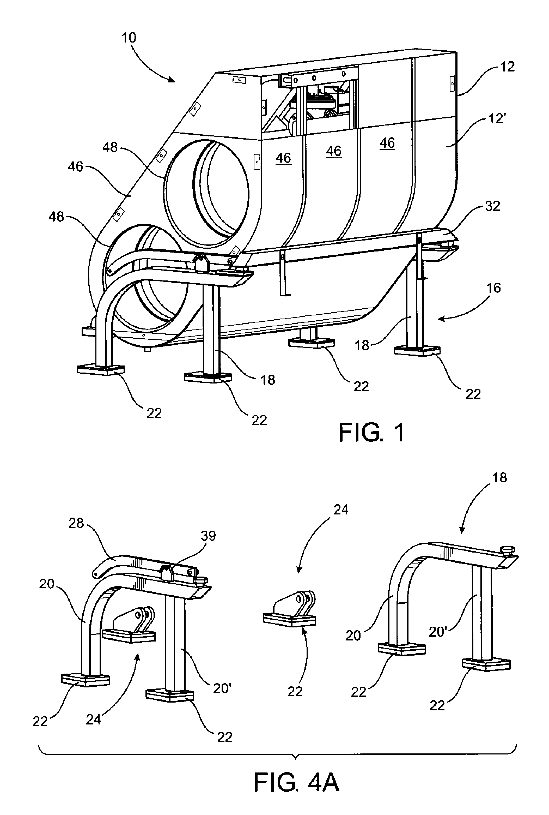 Vehicle mounting assembly for a fuel supply