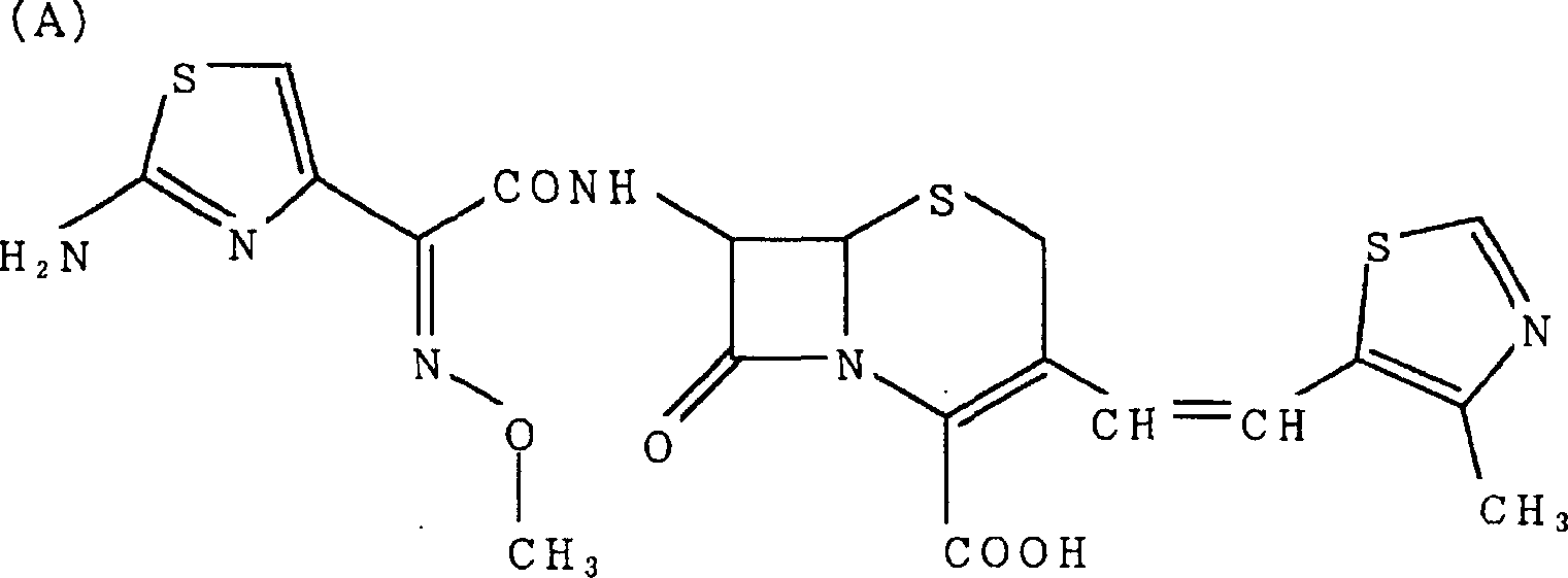 Noncrystalline antibacterial composition containing cefditoren pivoxil