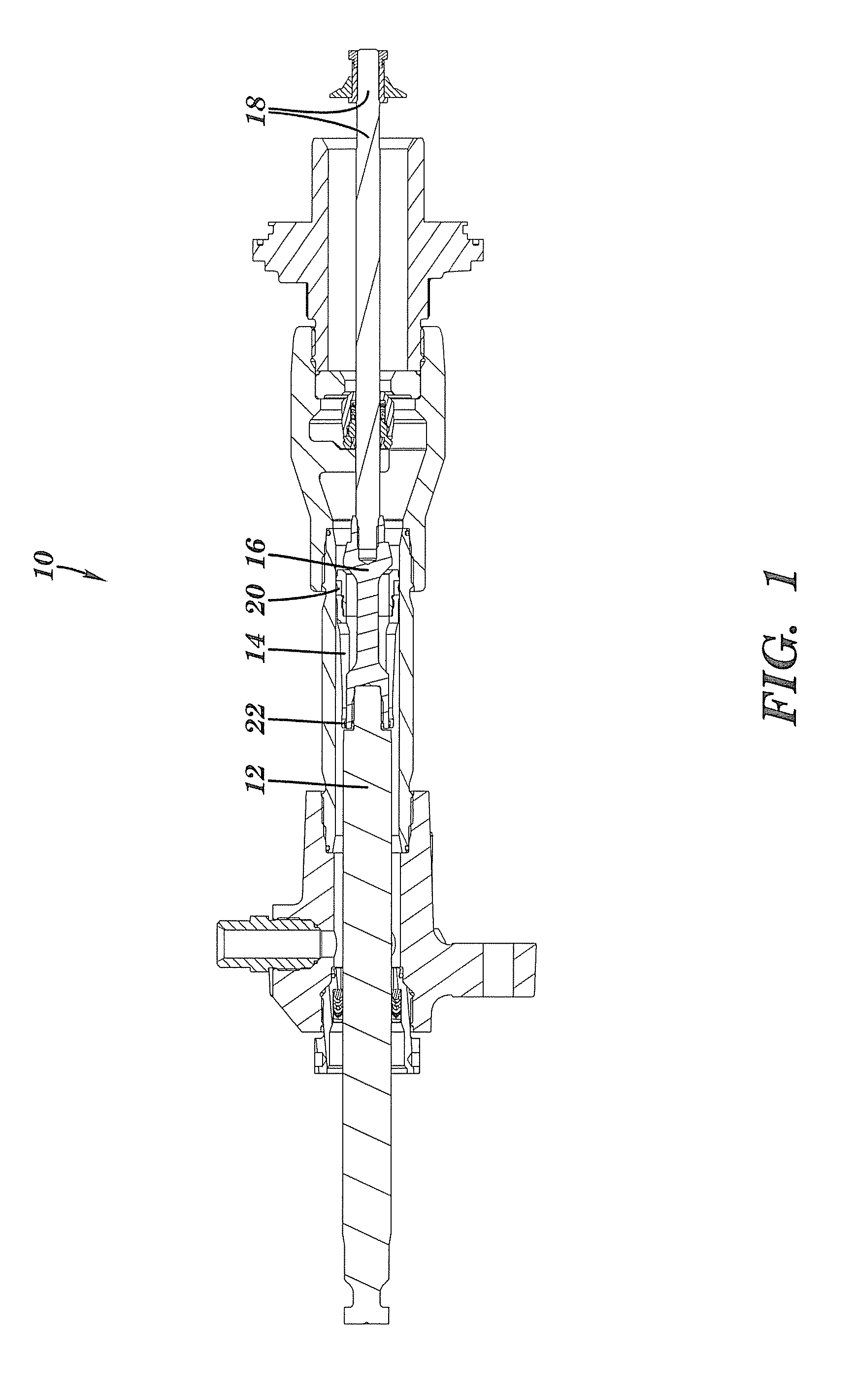 Piston seal guide bearing