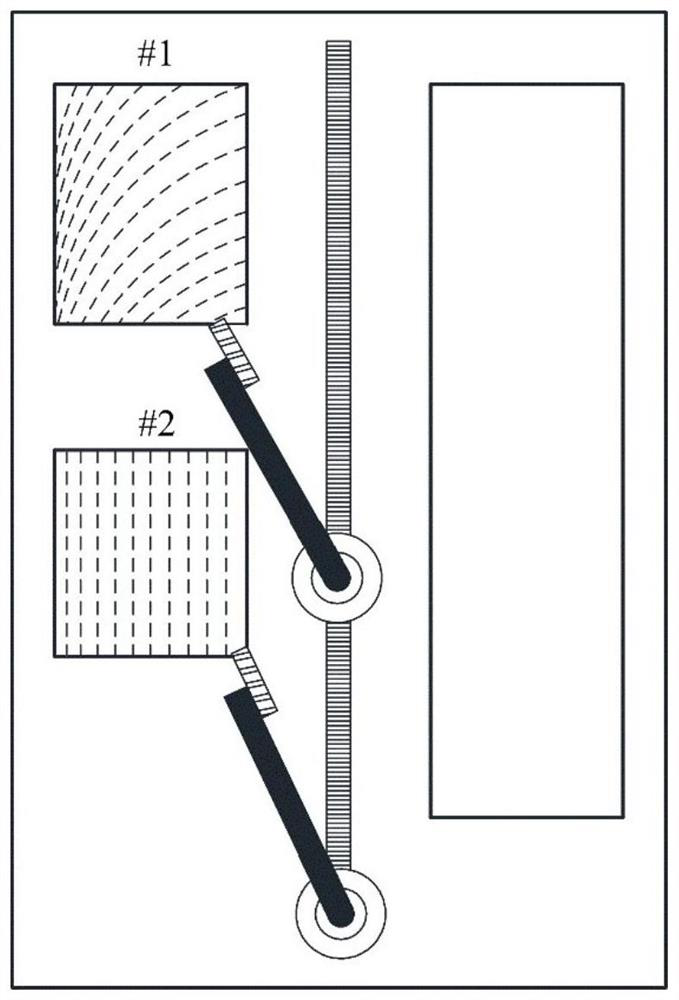 Straight-going material taking method and device of bucket-wheel stacker-reclaimer