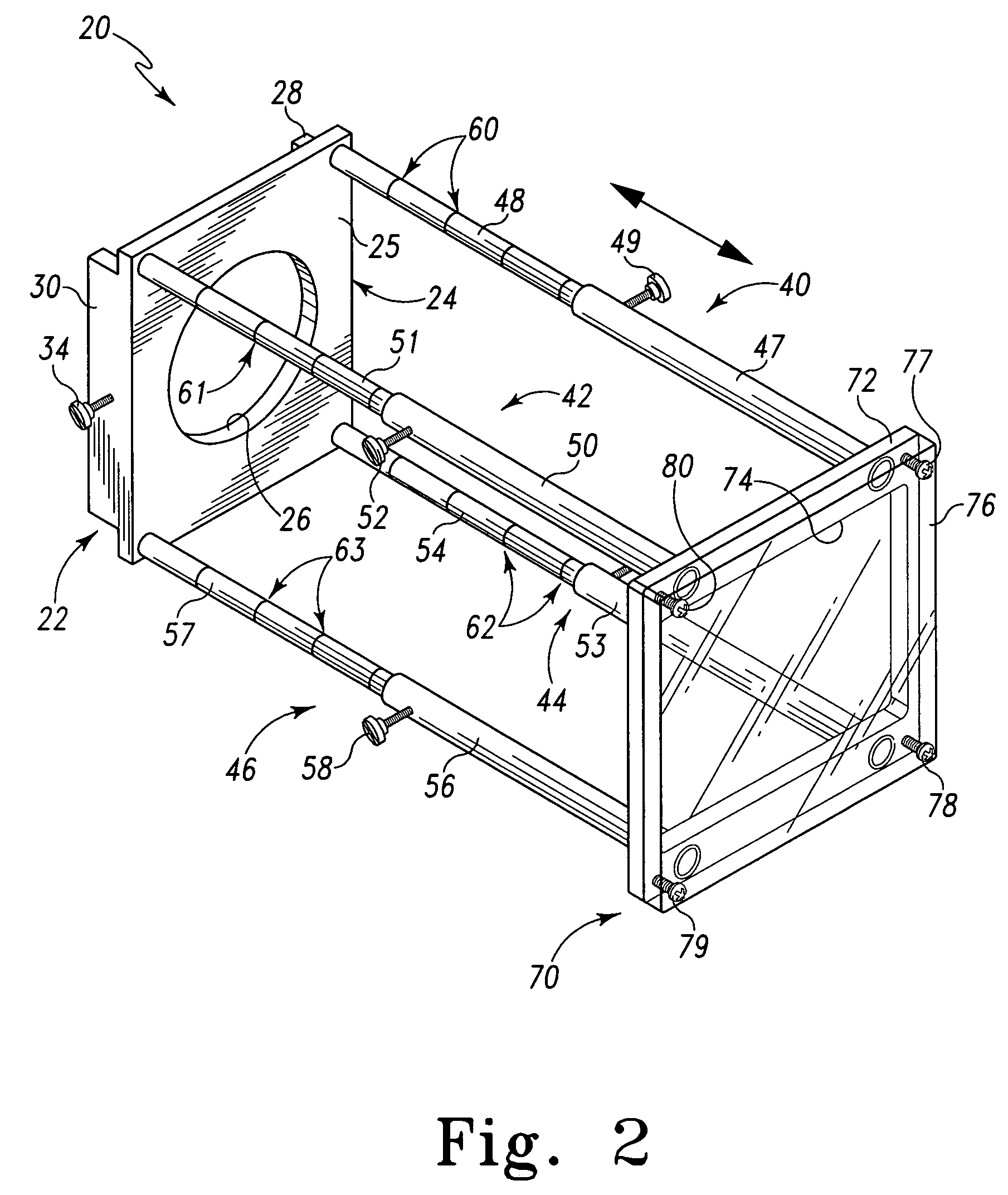 Camera attachment for compressing pliant objects during photography thereof