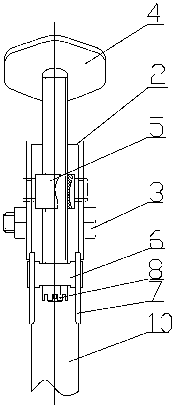 Furrow plough capable of adjusting earth-entering angle