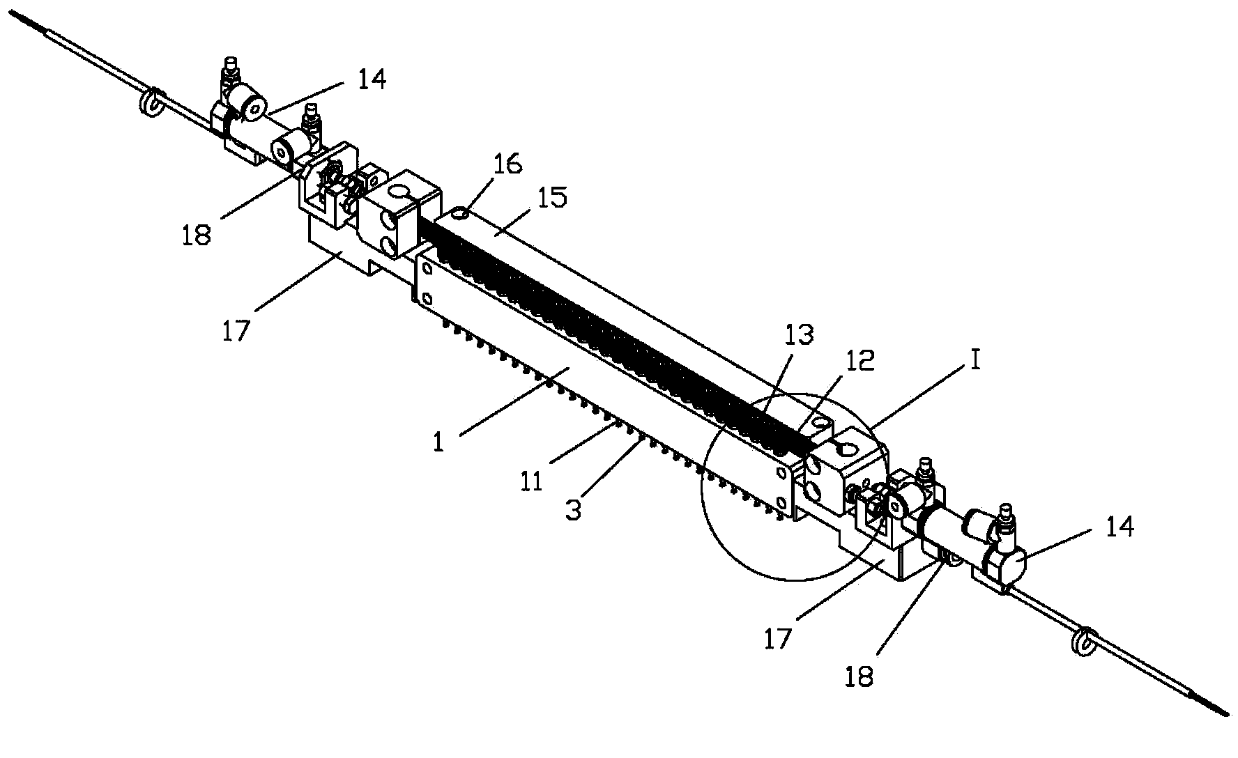 Resistor element suction device of chip mounter and chip mounter