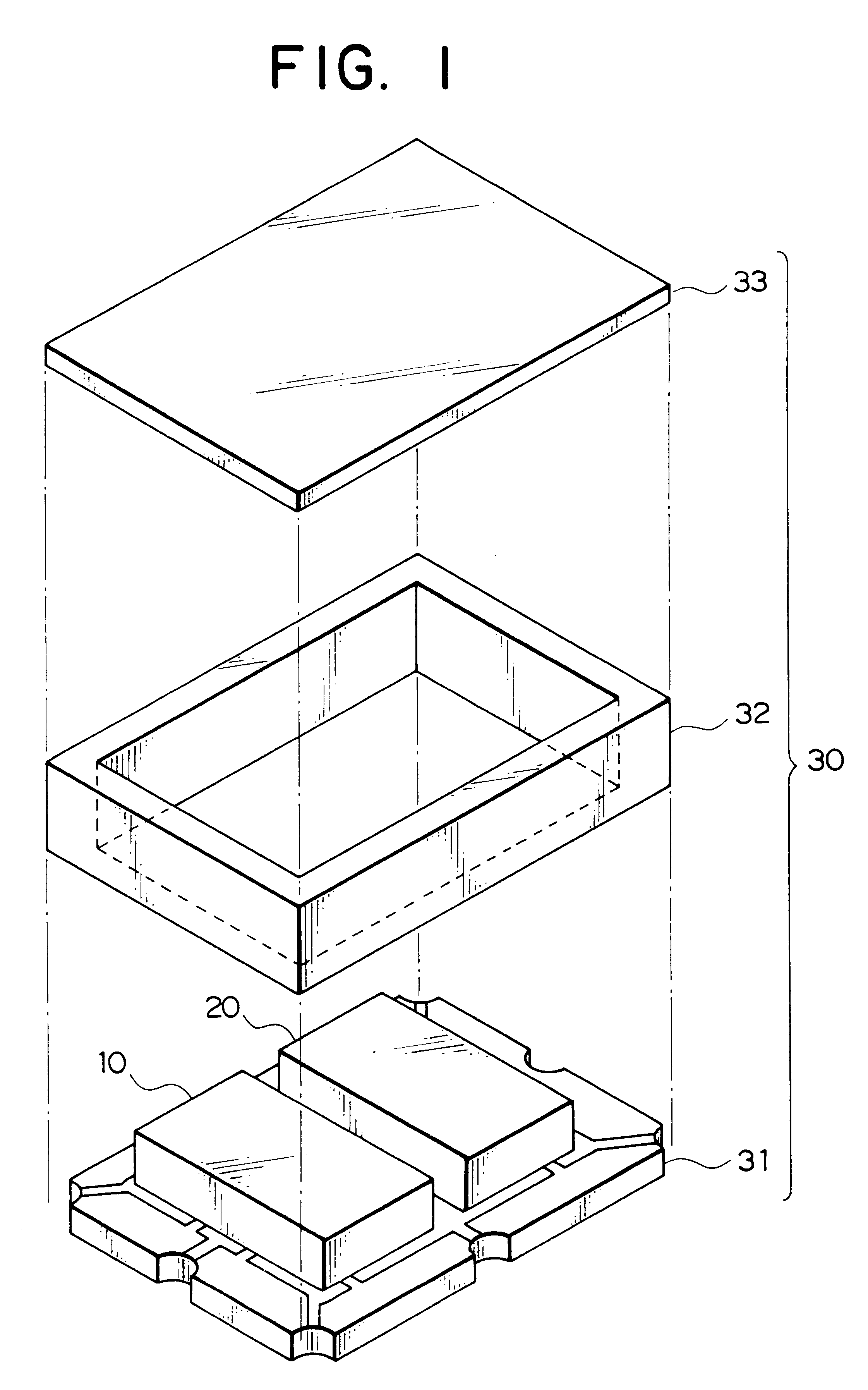 Surface acoustic wave device comprising first and second chips face down bonded to a common package ground