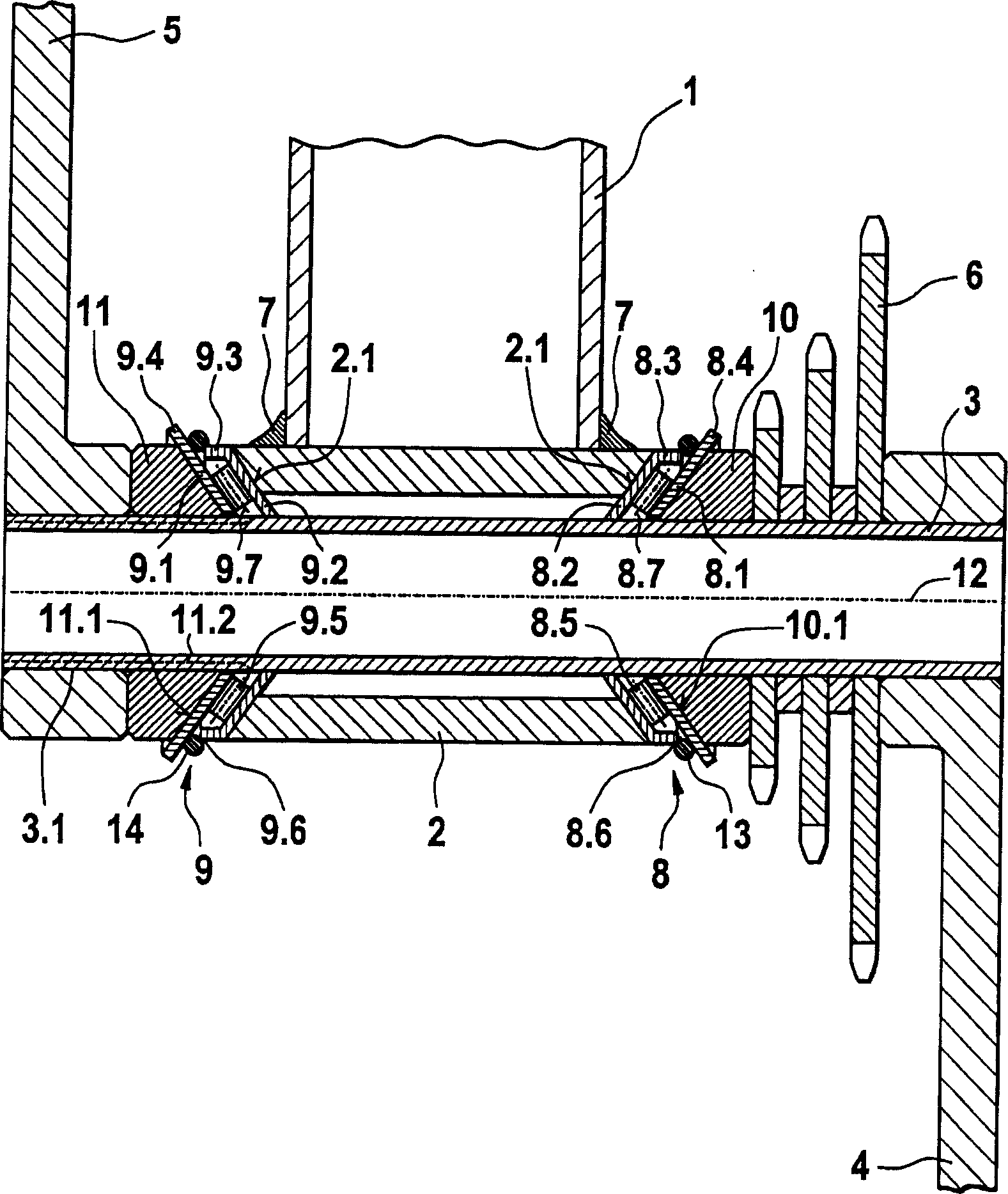 Crank bearing unit