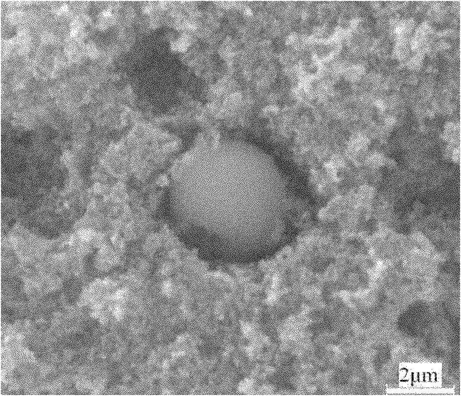 Preparation method of supported binary alloy direct alcohol fuel cell catalyst with porous hollow sphere structure