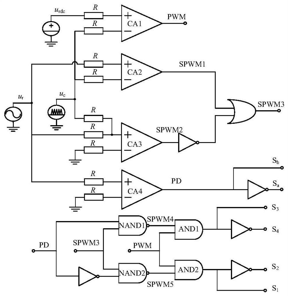 Zero-voltage soft-switching single-phase boost inverter and control method