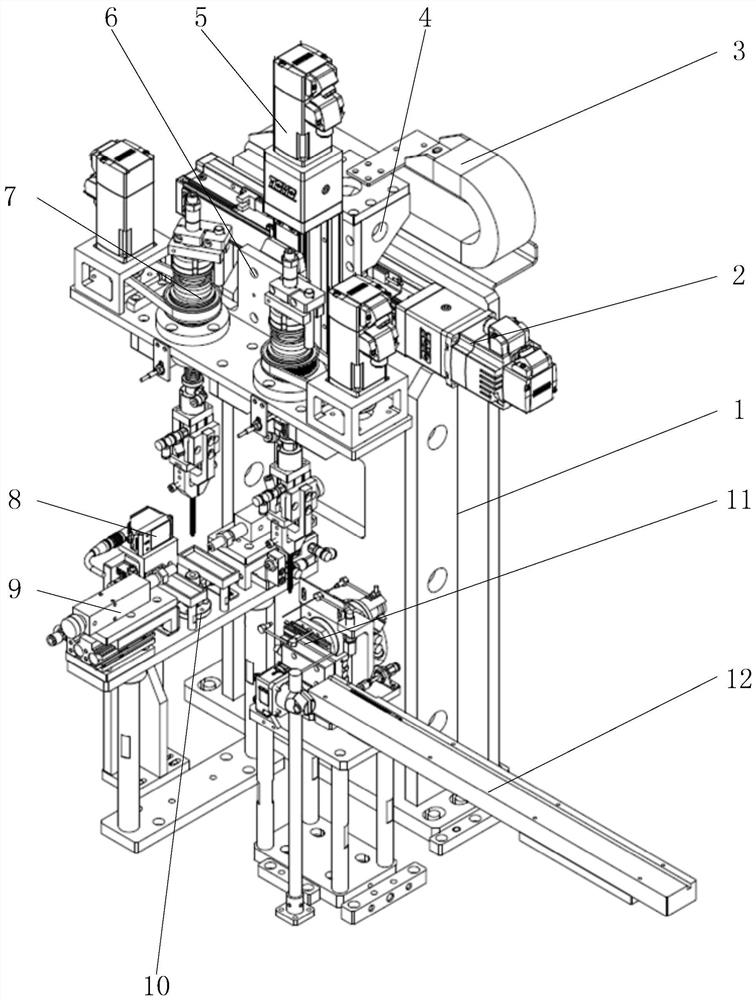 Automatic directional oiling mechanism for screw