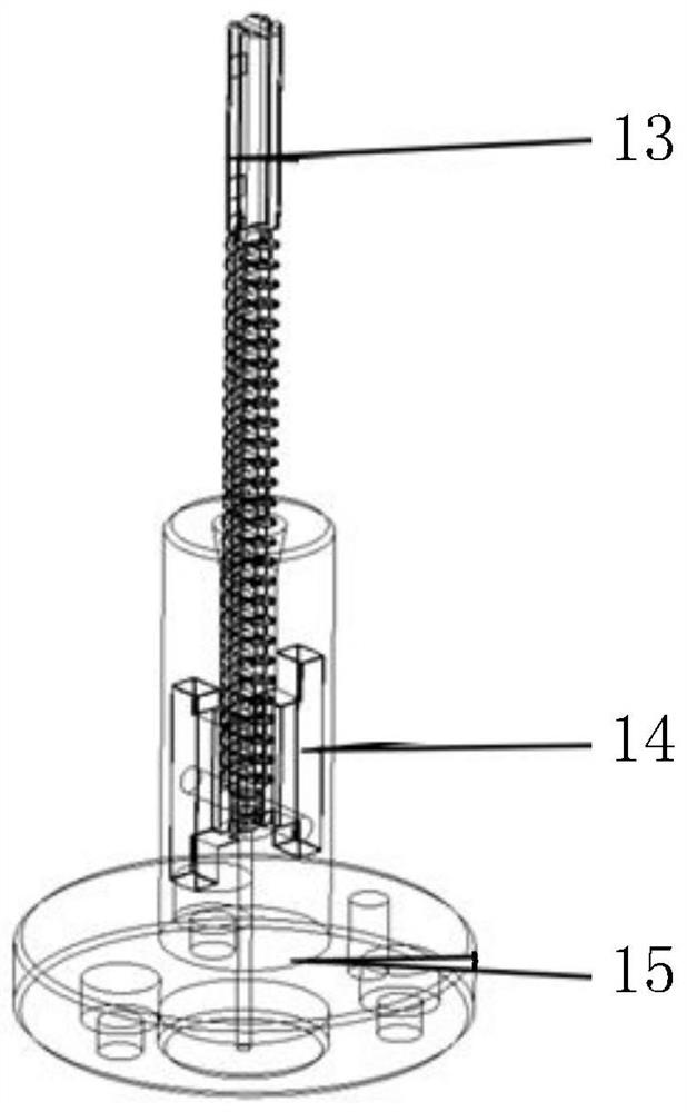 Automatic directional oiling mechanism for screw