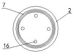 Height-adjustable flowerpot based on jacking structure