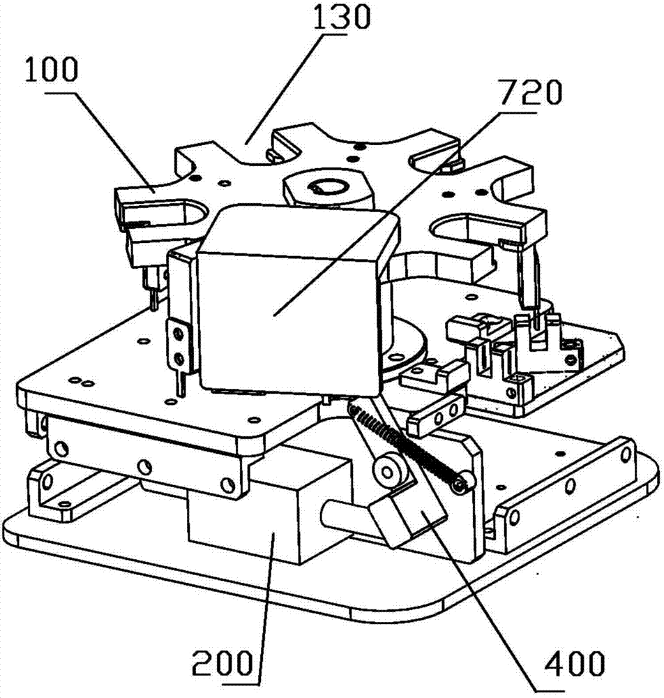 Seal taking and placing device and method
