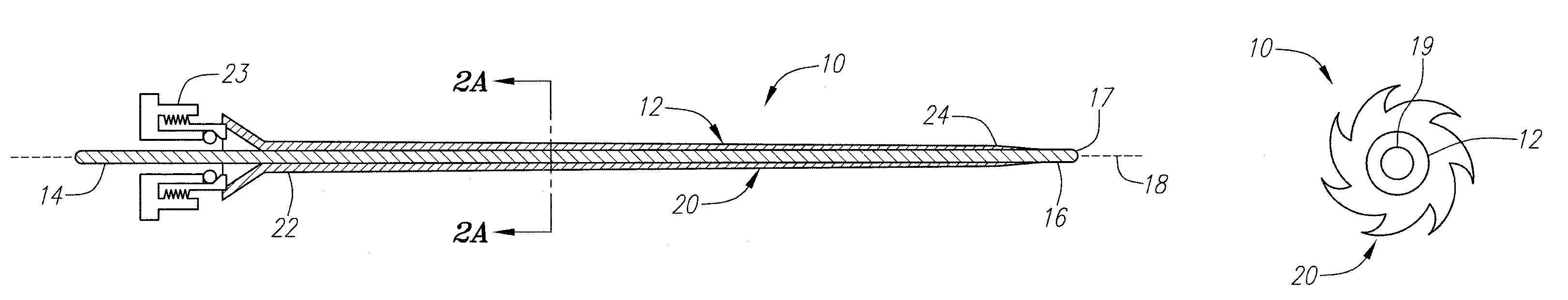 Expandable guide sheath and apparatus and methods using such sheaths