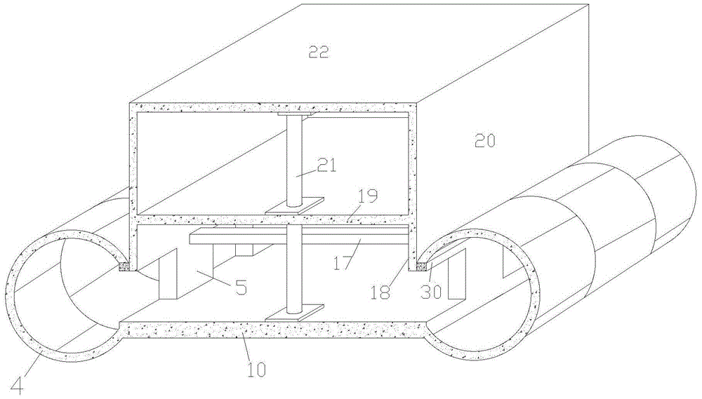 A reverse construction method for station expansion and excavation on the basis of shield tunnels in subway intervals