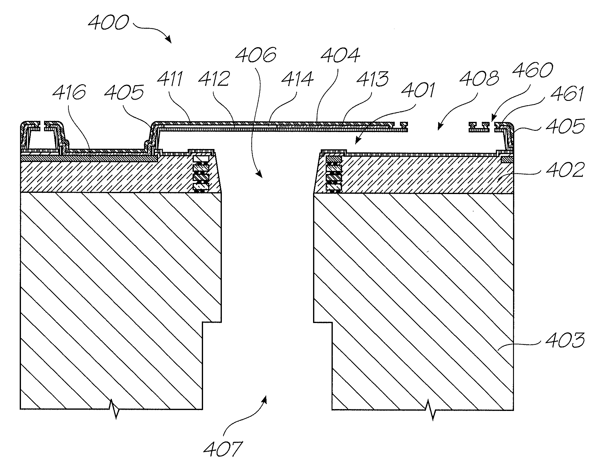 Printhead including seal membrane