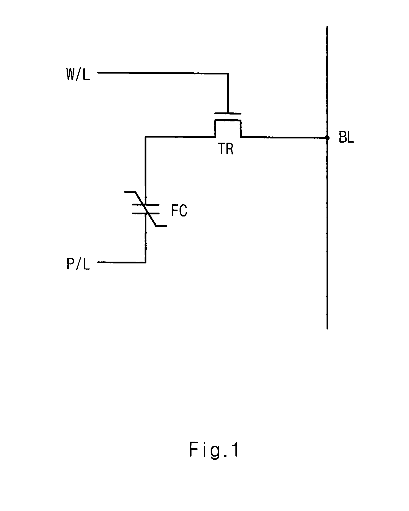 FeRAM having differential data