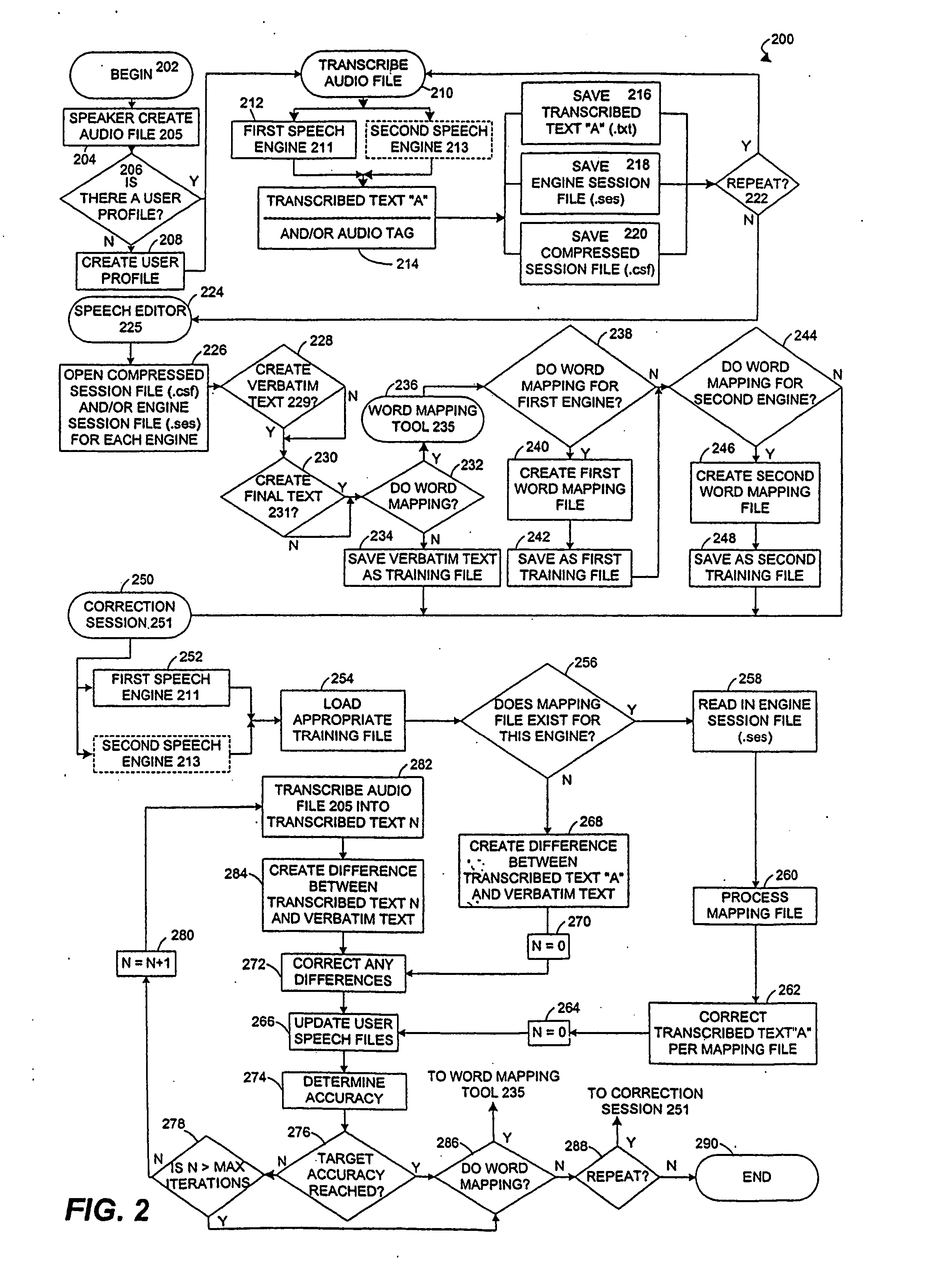 Method for locating an audio segment within an audio file