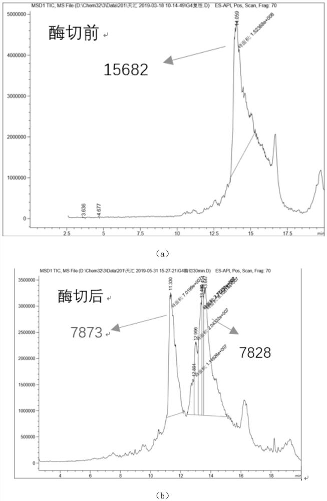 Method for selectively protecting restriction enzyme cutting sites in trypsin digestion process