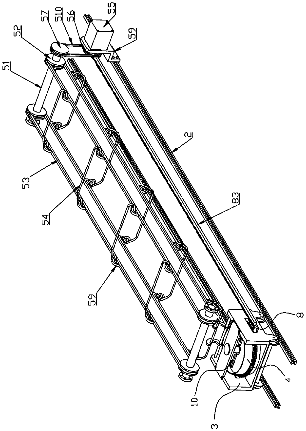 Tunnel furnace drying system