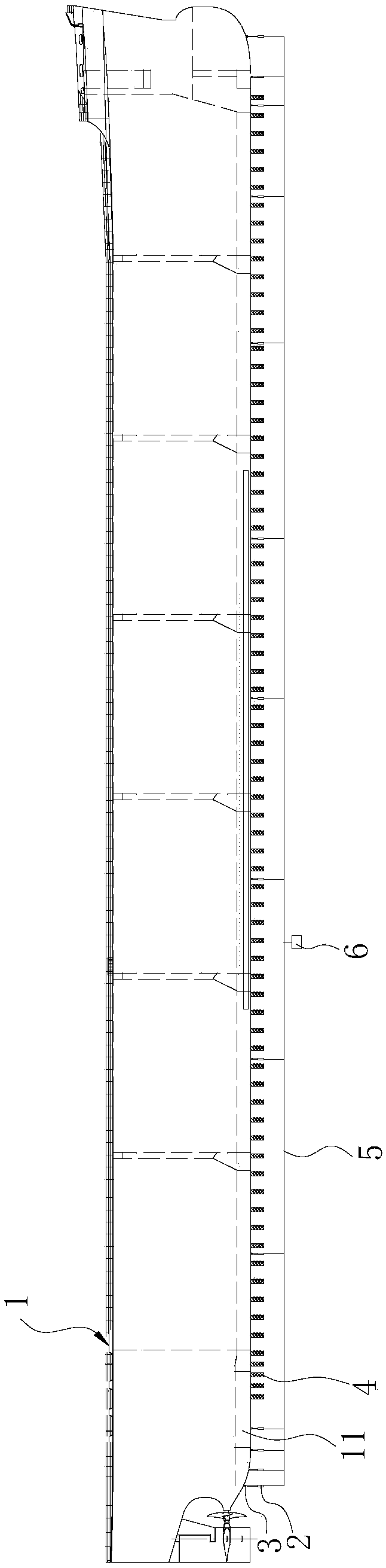 Method for monitoring structural deformation in ship construction process