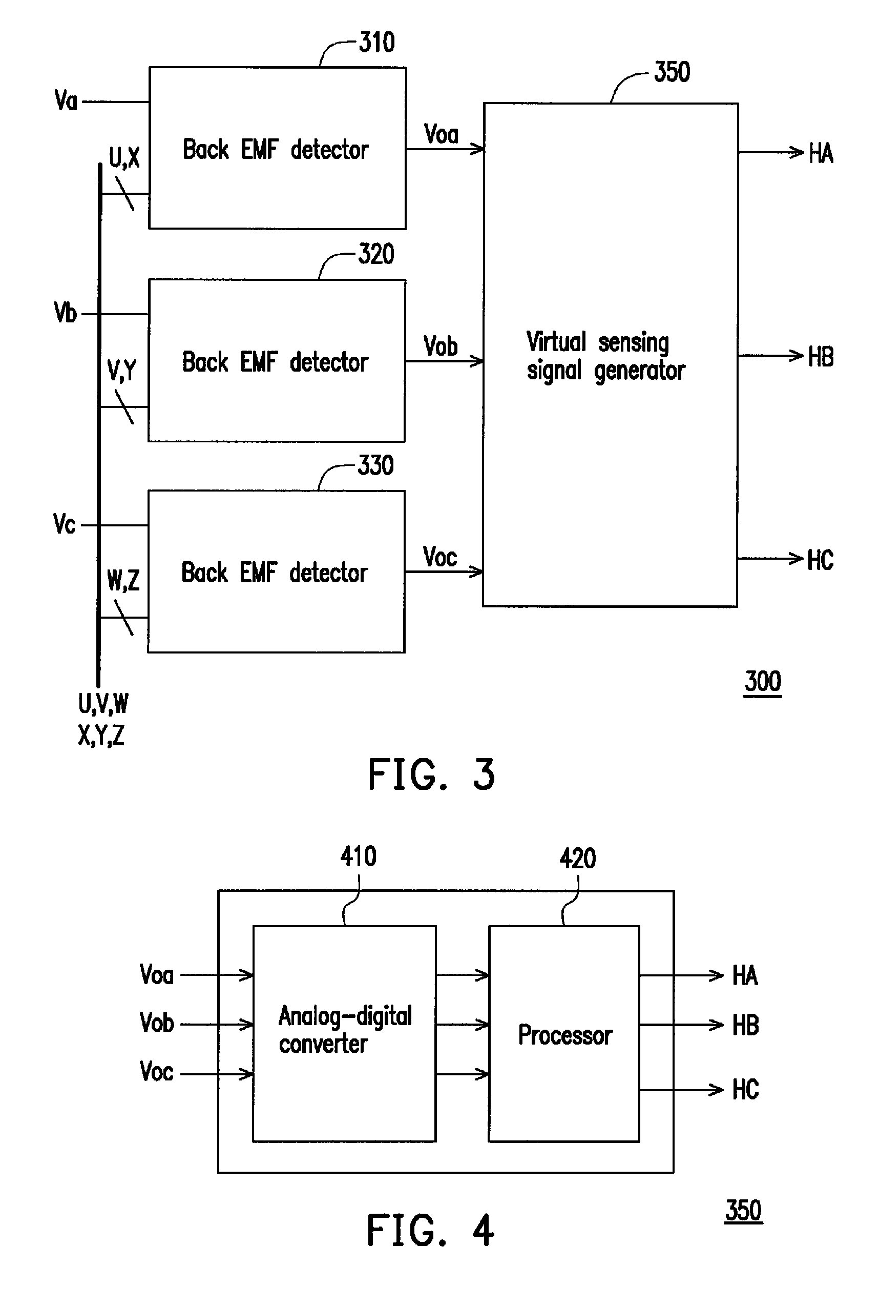 Sensorless motor apparatus, back EMF detector and detection method thereof