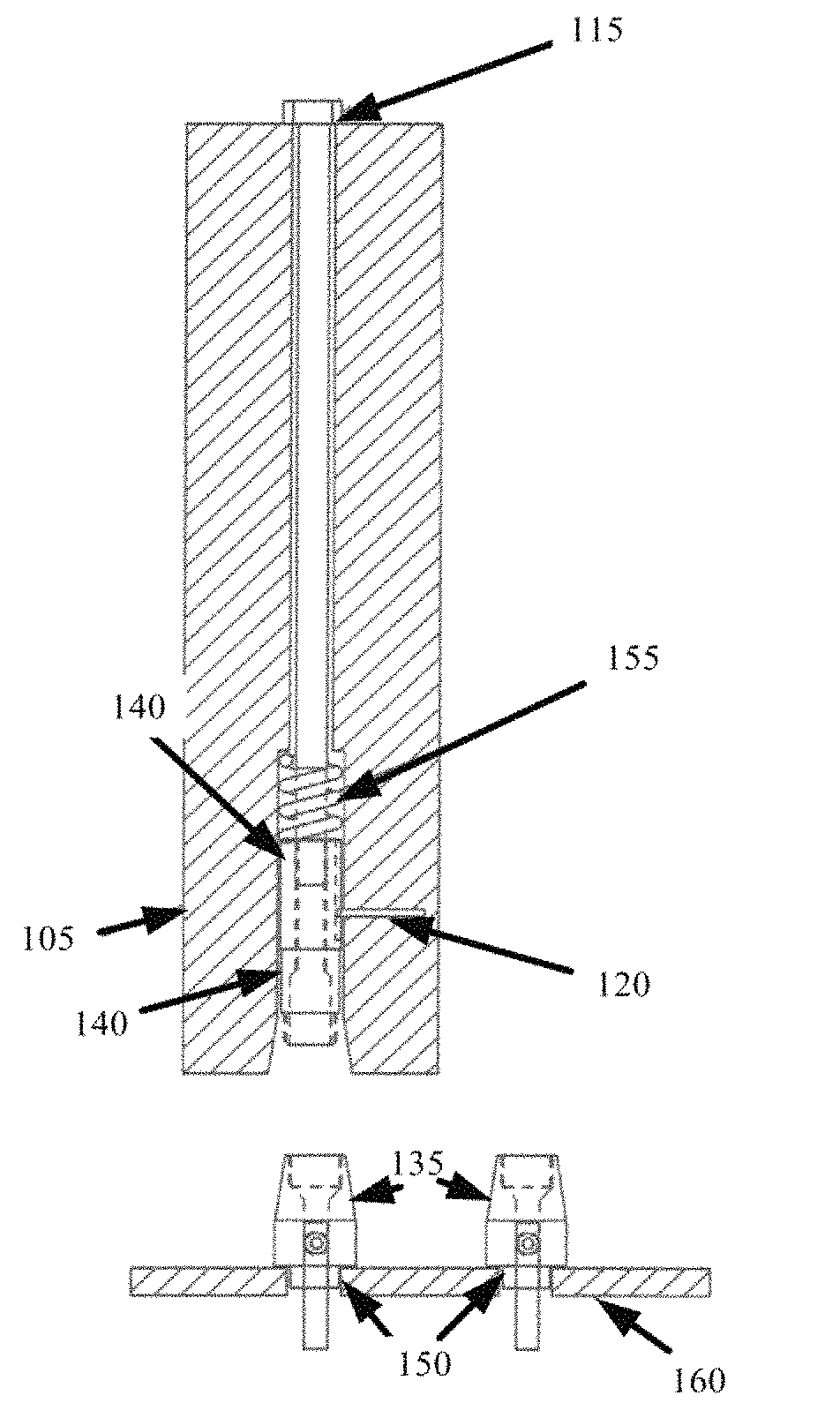 Apparatus and a system for automatic tool change by threading engagement for a CNC milling machine