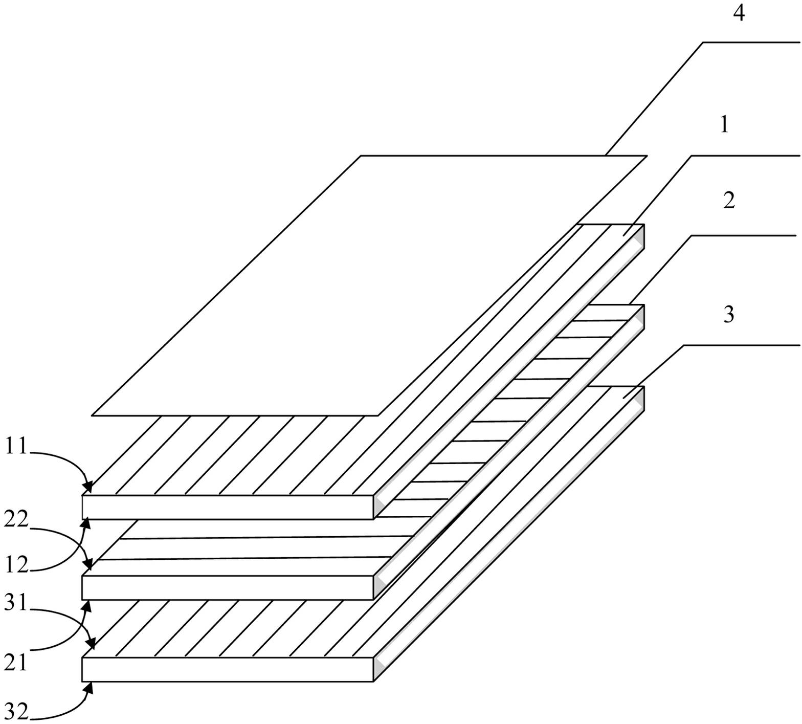Non-formaldehyde solid wood composite floor using low-density cottonwood veneers as base materials and manufacturing method thereof