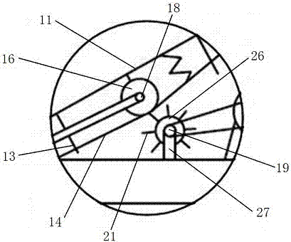 Method and device for recovering farmland mulch residues