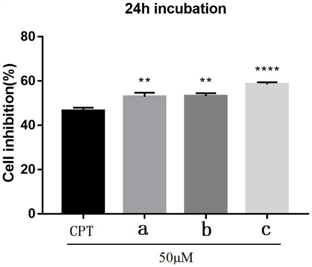 A kind of camptothecin glycoconjugate and its preparation method and application