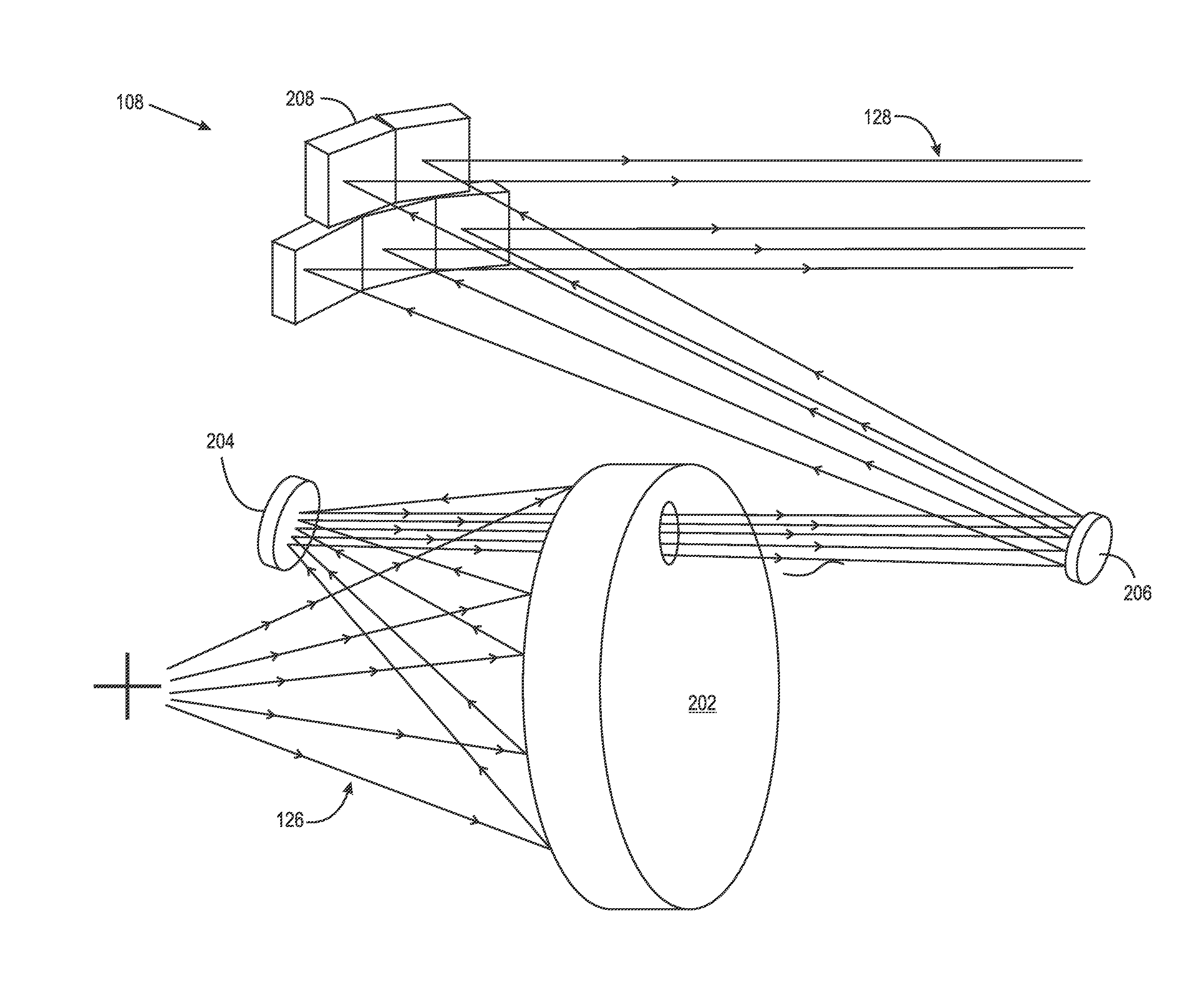 Segmented mirror apparatus for imaging and method of using the same