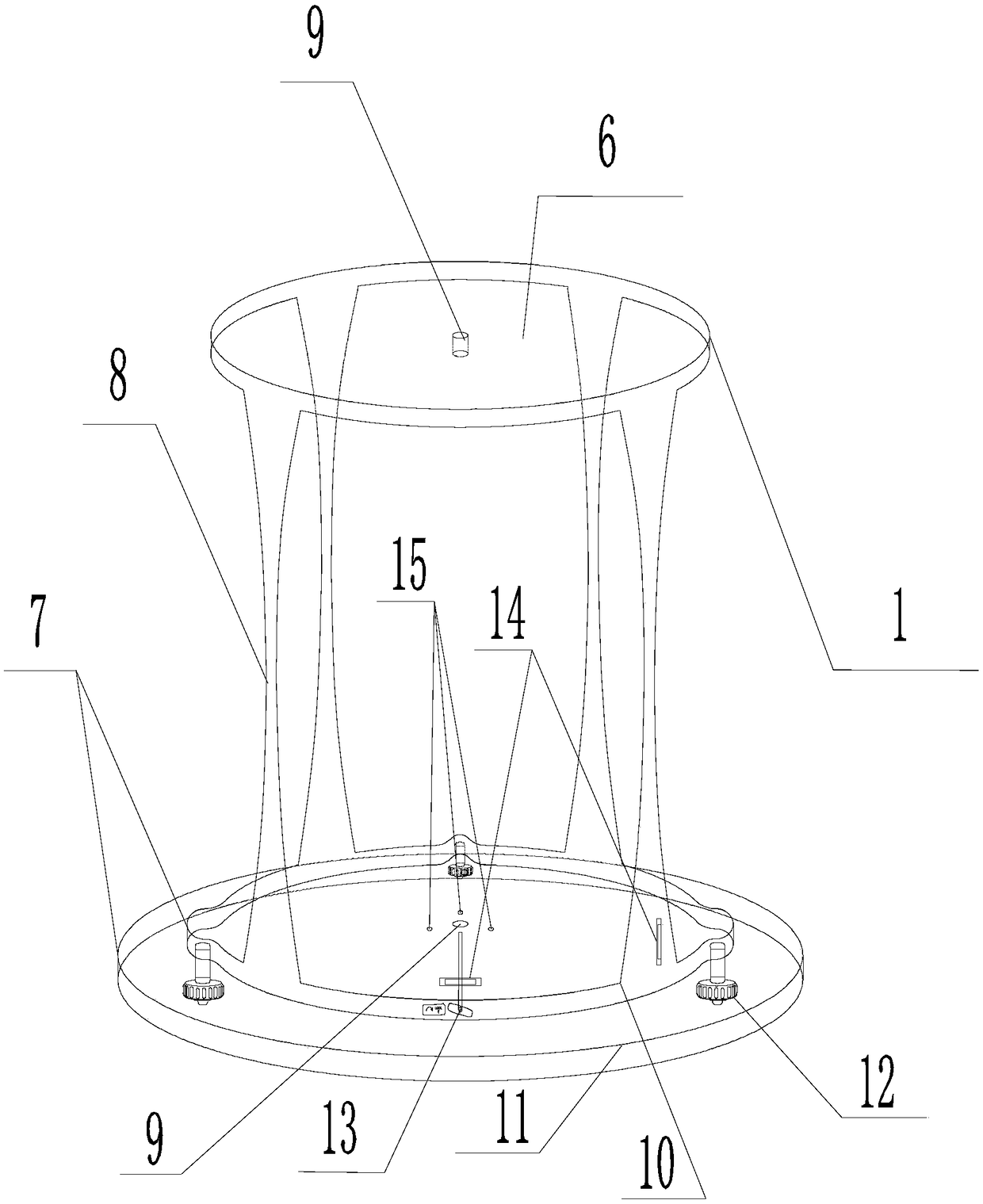 Ultra-wide water area precision cross-river leveling device and method