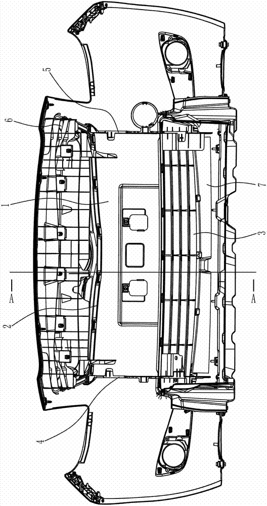 Guide structure for passenger vehicle head