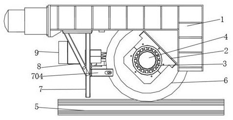 Wheel detection device and method