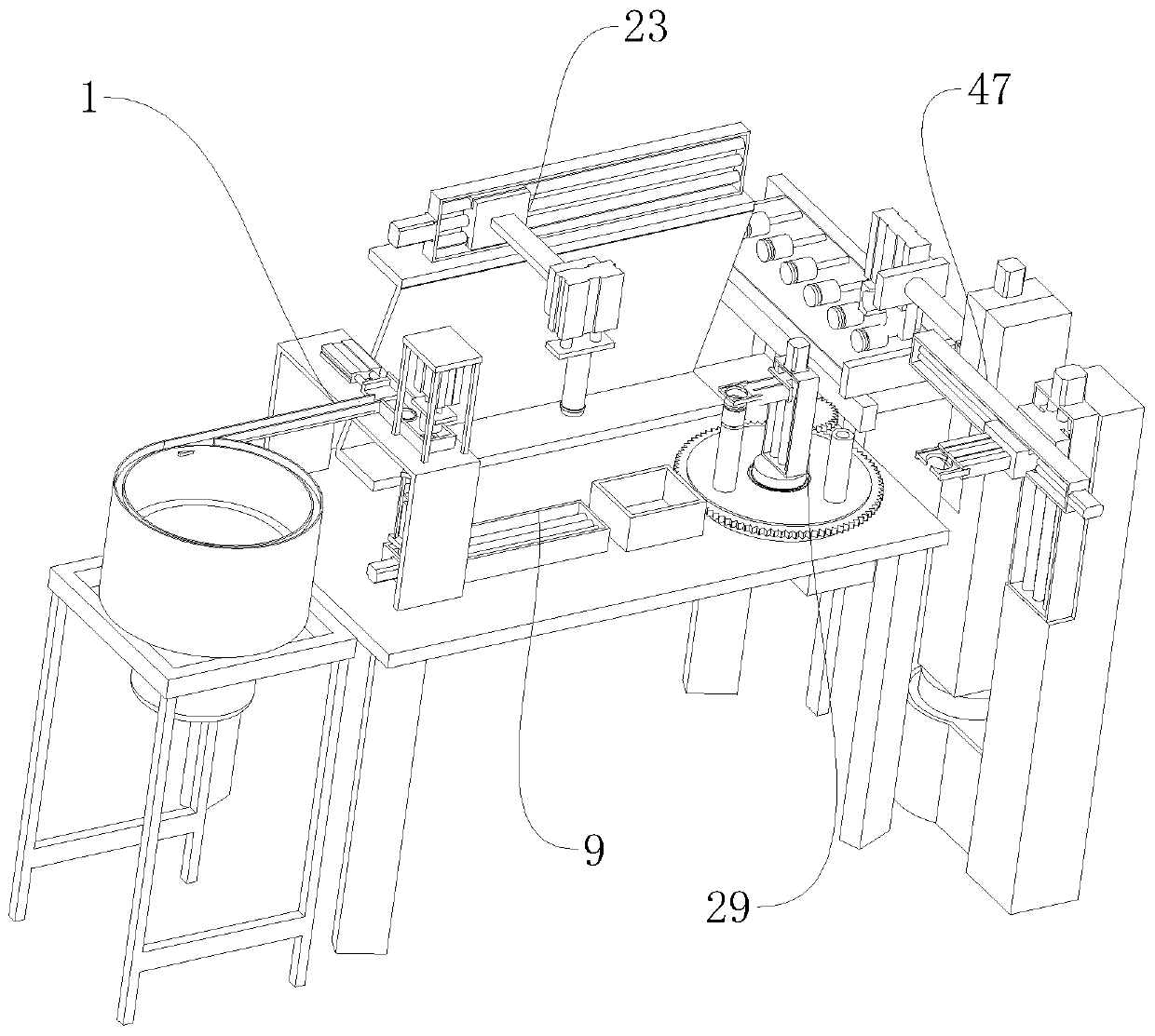 Equipment for automatically assembling sealing rings of piston rods