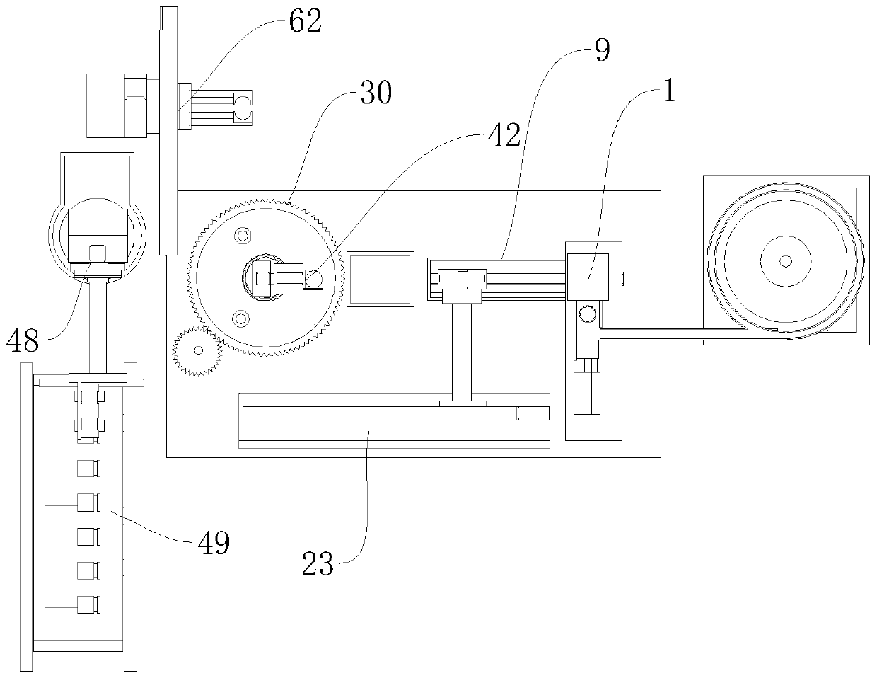 Equipment for automatically assembling sealing rings of piston rods