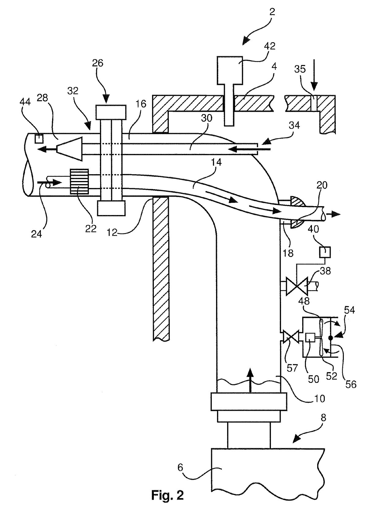 Fuel cell system, use of a fuel cell system and aircraft with a fuel cell system