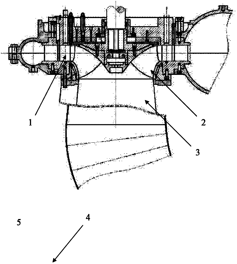 Method for inhibiting back cavitation of blade of mixed-flow water turbine