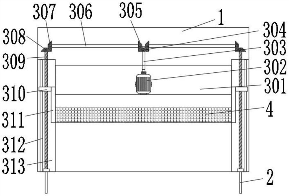 Leveling device for road and bridge construction